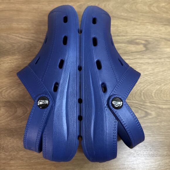 NUUSOL Unisex McCall Blue Clog Light EVASOL Foam Footwear Sandal Women 7 EUC - Picture 9 of 11